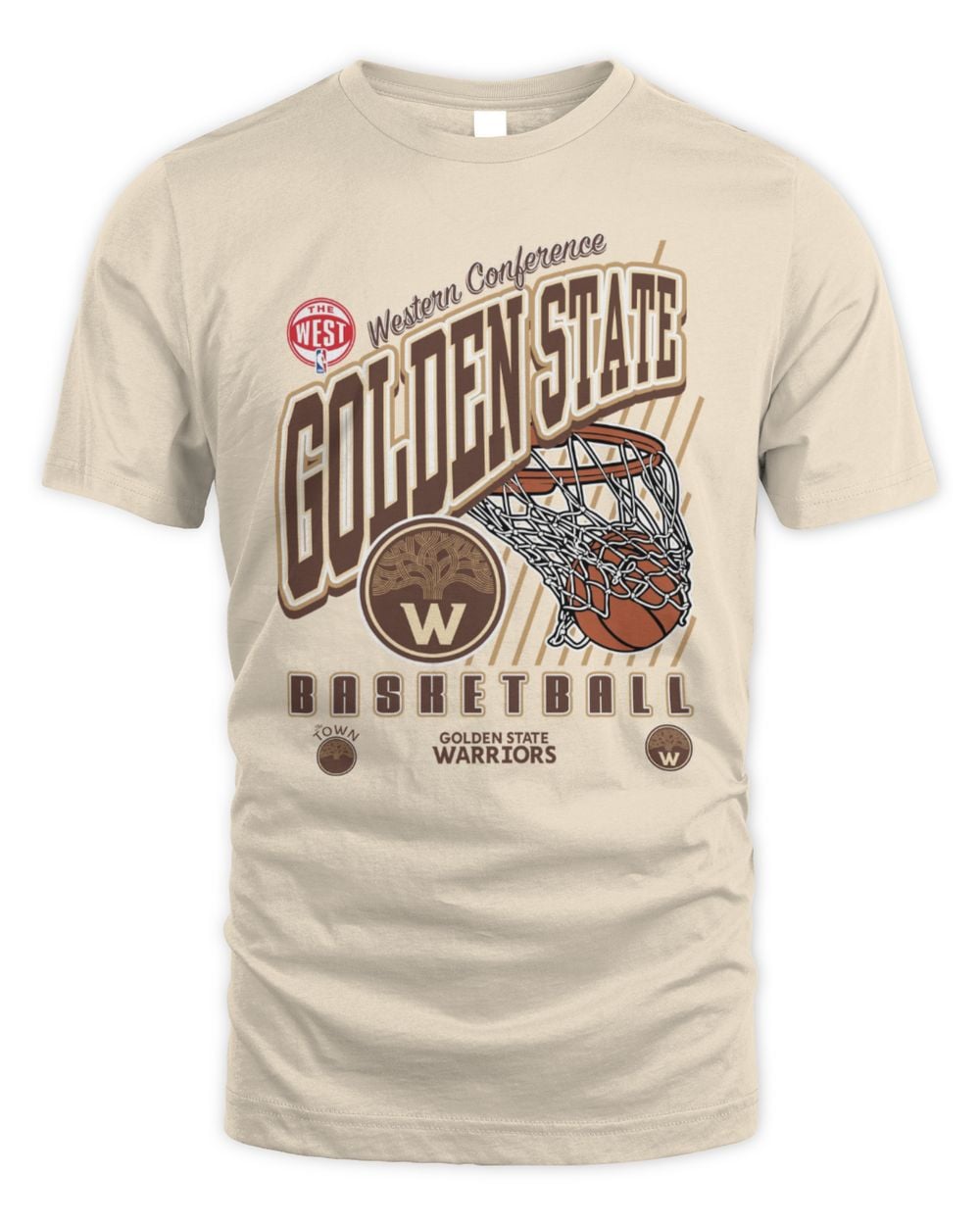 Golden State Warriors 2025 City Edition Stone T-Shirt