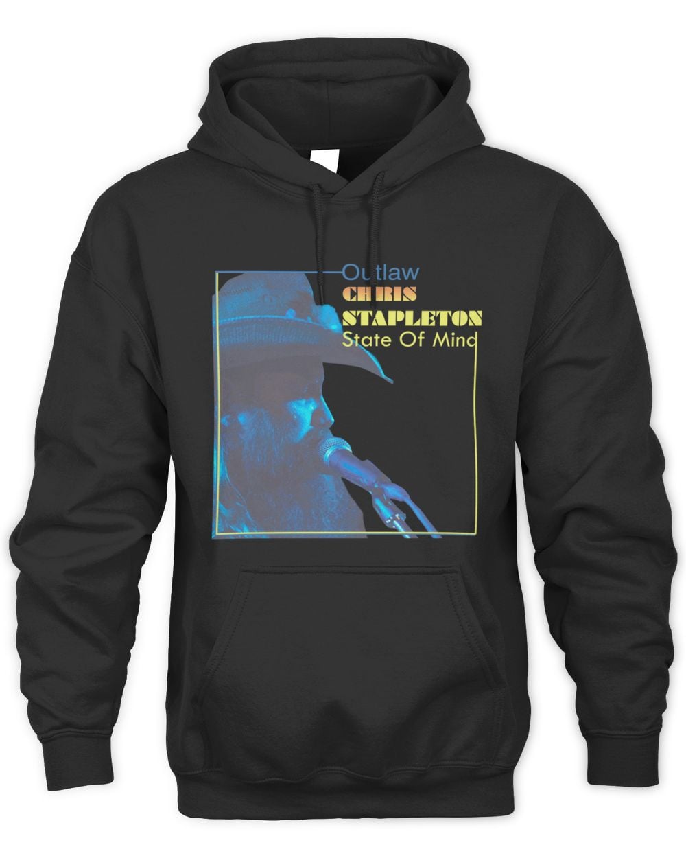 Chris Stapleton Outlaw State Of Mind Hoodie Sweatshirt