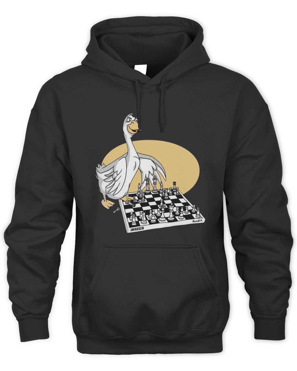 Eric Rosen Goose Black Hoodie Sweatshirt