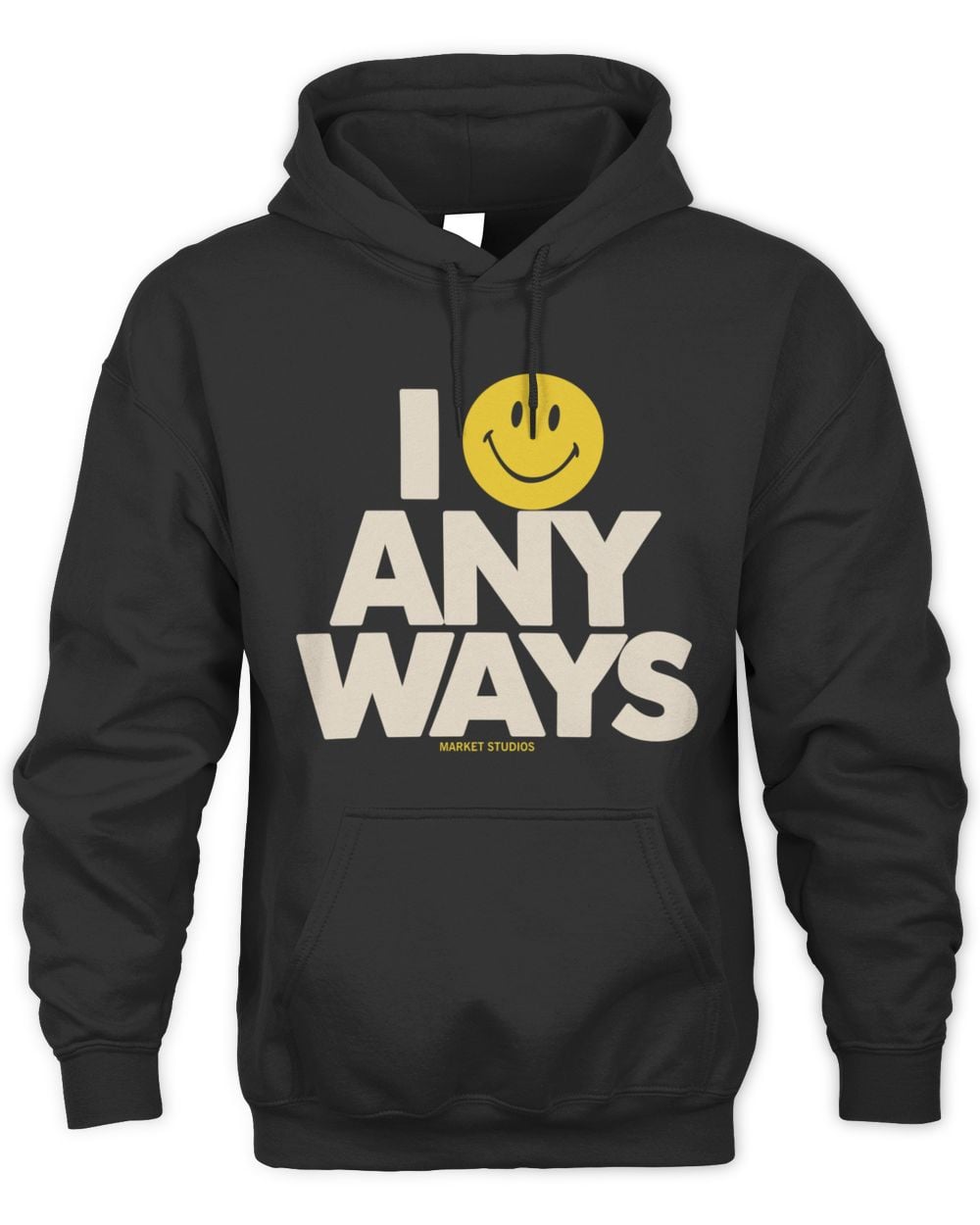 Market Studios Smiley Smile Anyways Hoodie