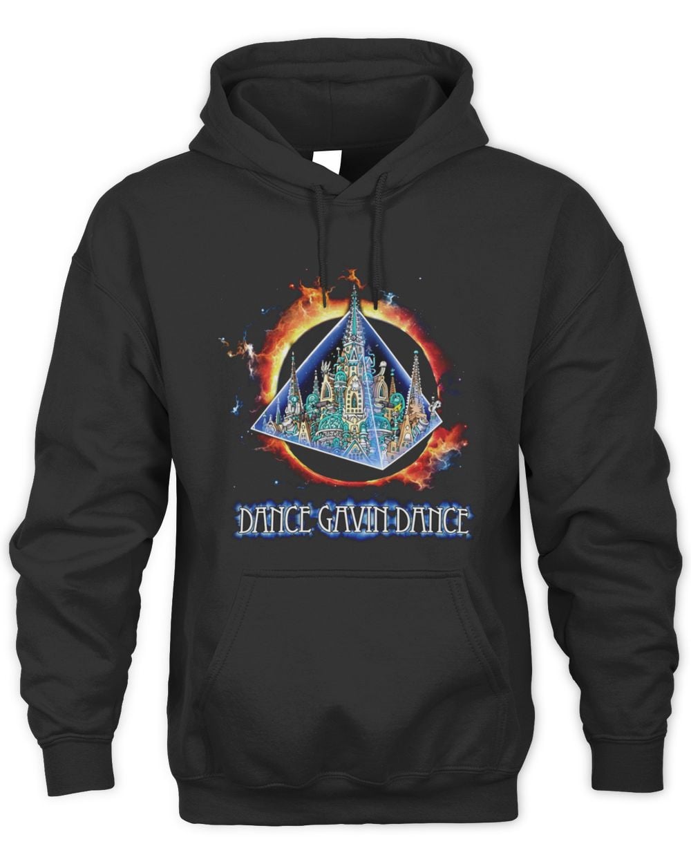 Dance Gavin Dance Pantheon Pyramid Eclipse Hoodie Black