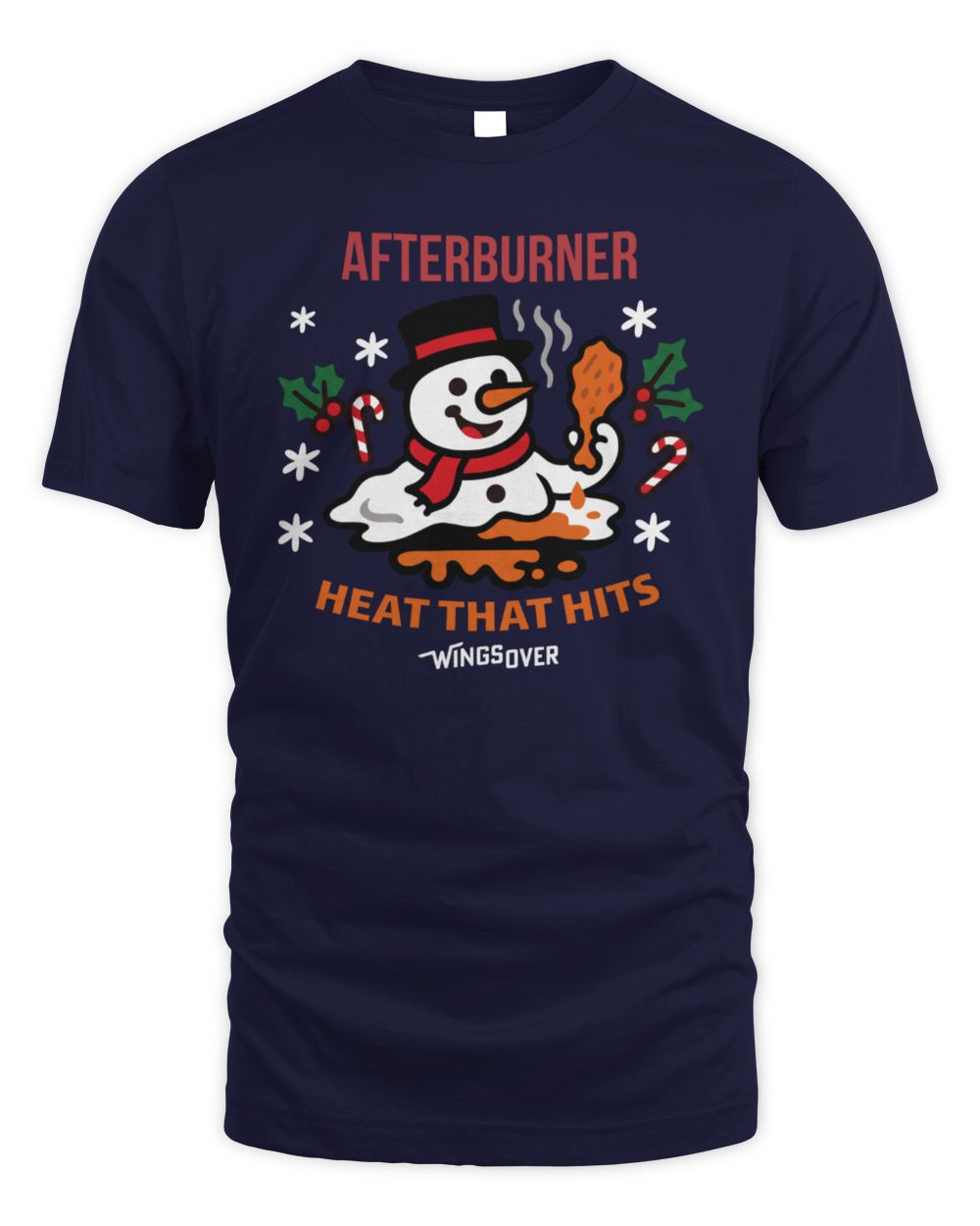 Wings Over Merch Afterburner-Heat That Hits Official T Shirt