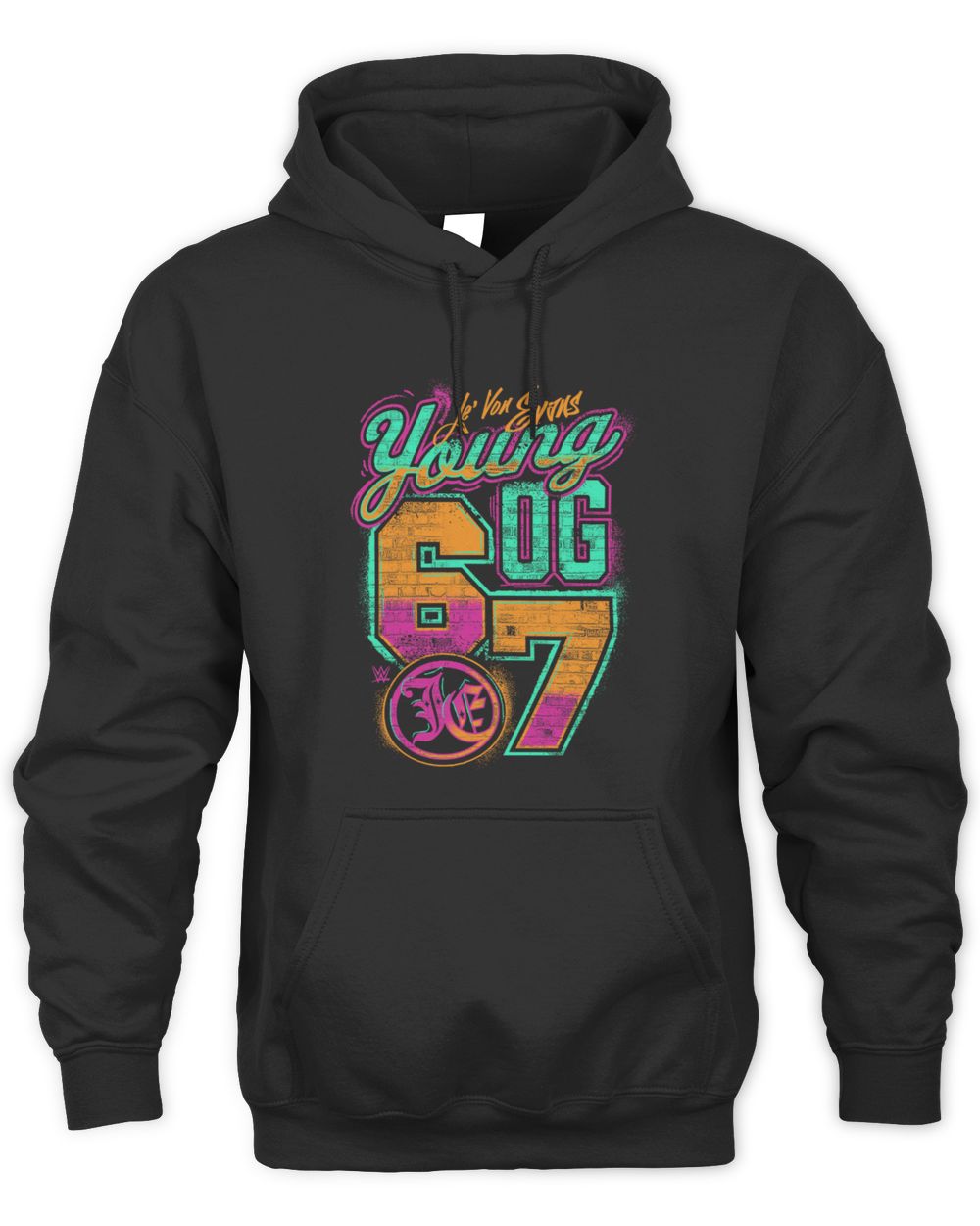 Je'Von Evans Young OG Boxy Hoodie Sweatshirt
