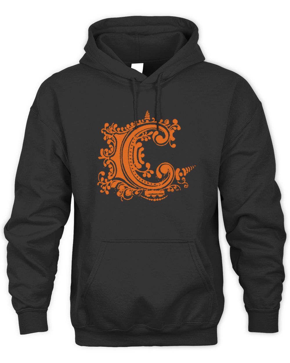 Chiodos Merch Orange Logo Hoodie Sweatshirt
