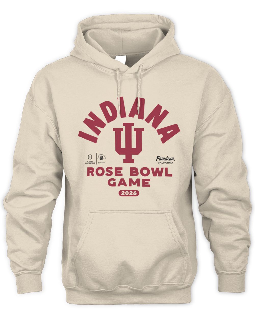 Indiana 2026 Rose Bowl Game Bound Hoodie Sweatshirt
