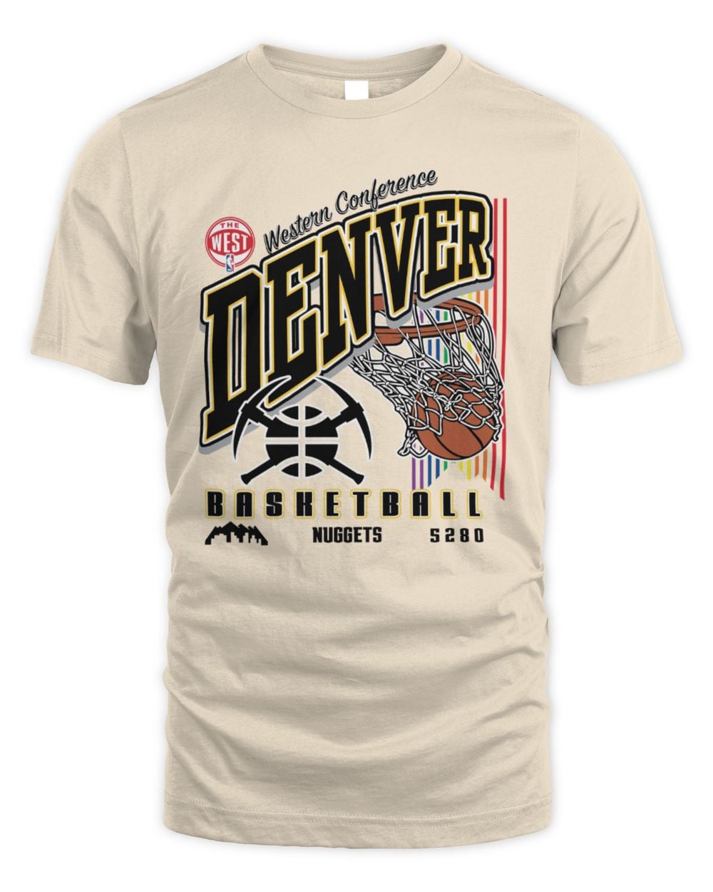 Denver Nuggets 2025 City Edition Stone T-Shirt
