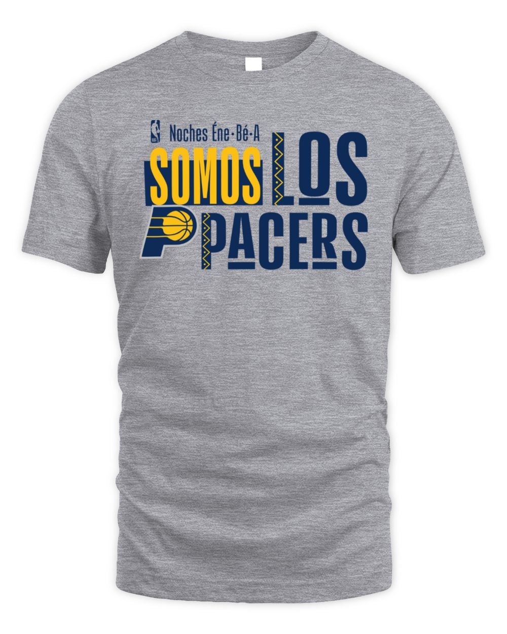 Men's Gray Indiana Pacers Noches Training T-Shirt