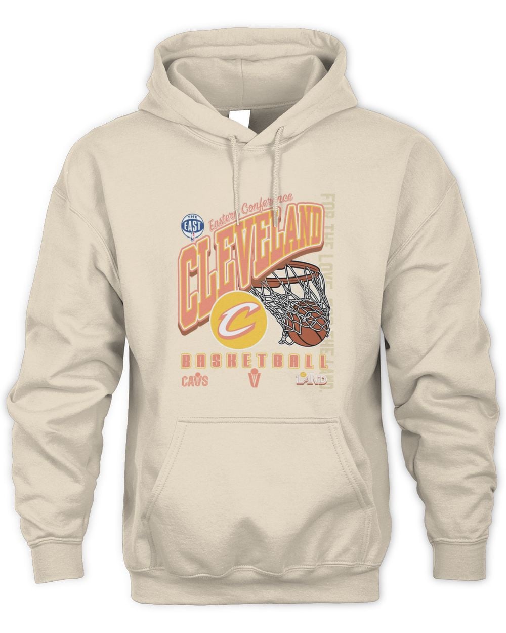 Cleveland Cavaliers 2025 City Edition Stone Hoodie Sweatshirt