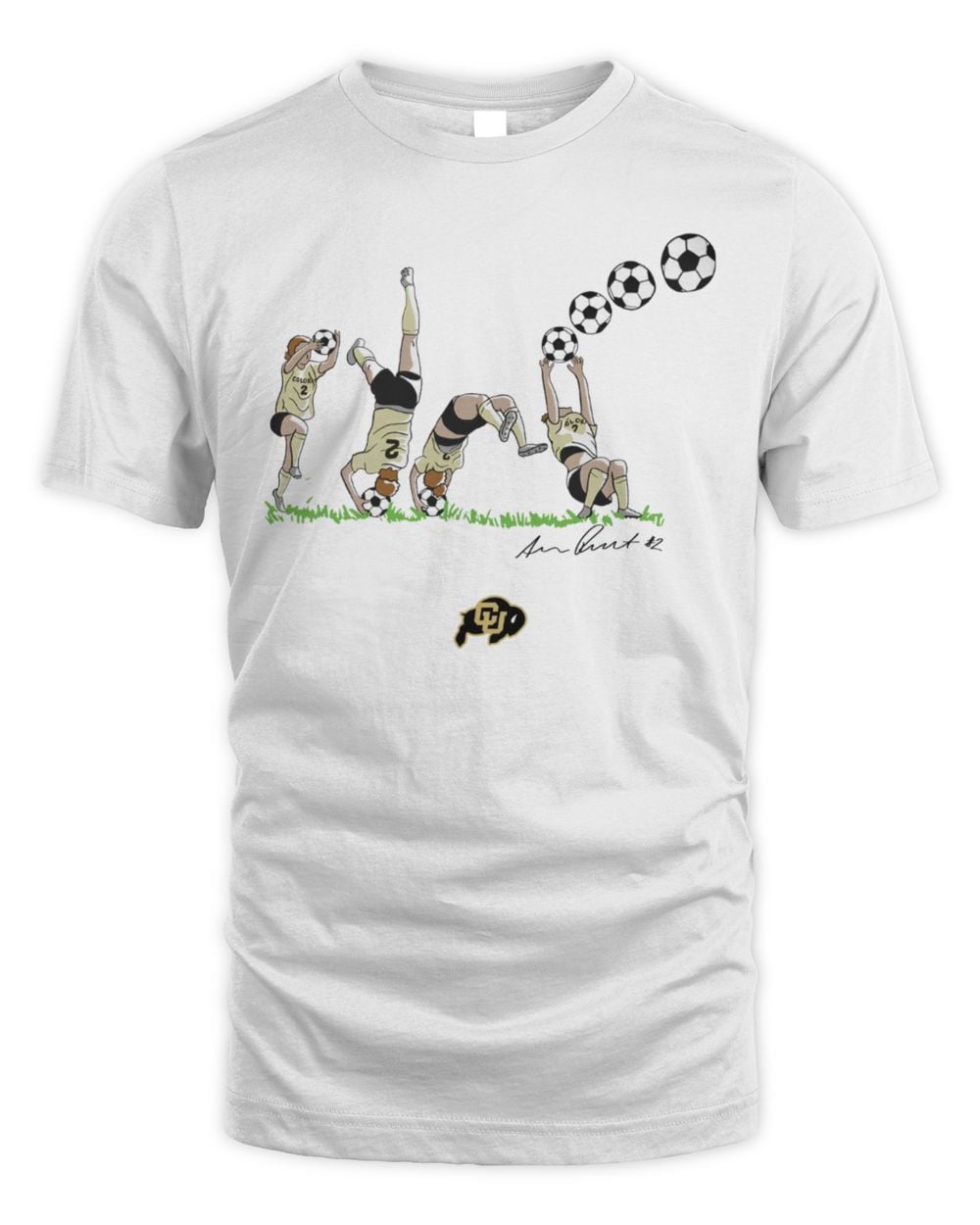 Ava Priest Colorado White Backflip Tee