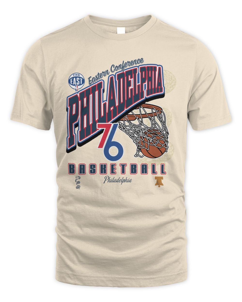 Philadelphia 76ers 2025 City Edition Stone T-Shirt