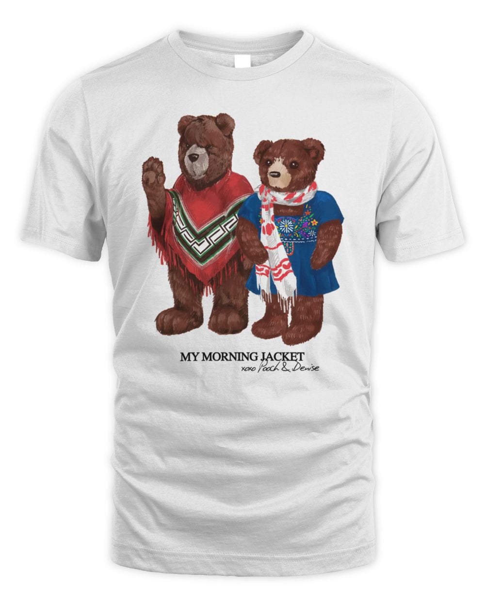My Morning Jacket Official Merch Pooch & Denise Bears Tee