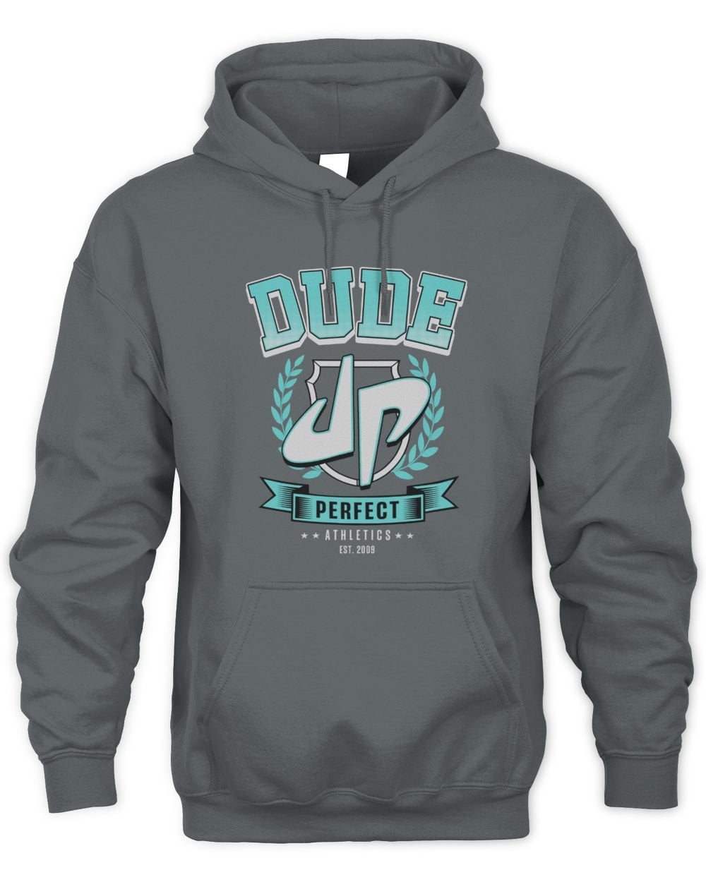 Dude Perfect Official Store Dude Crest Hoodie Sweatshirt