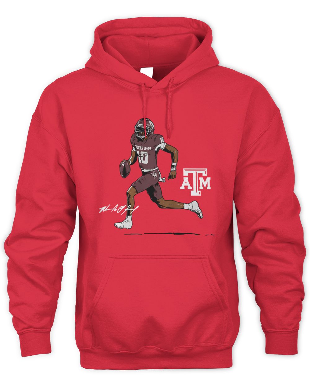 Texas A&M Football Marcel Reed Superstar Pose Hoodie Sweatshirt