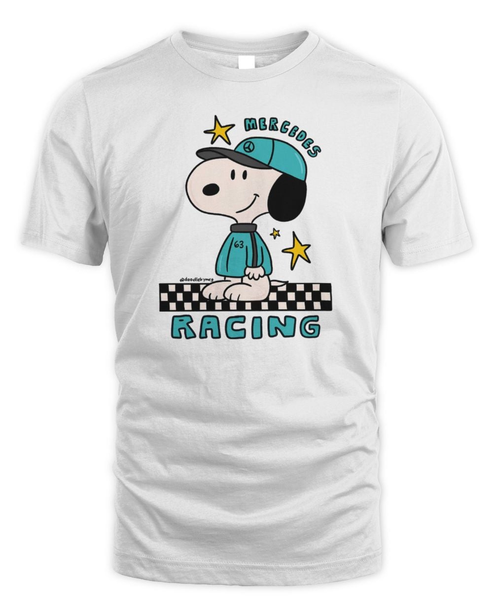 Official F1 Snoopy Mercedes Racing Shirt