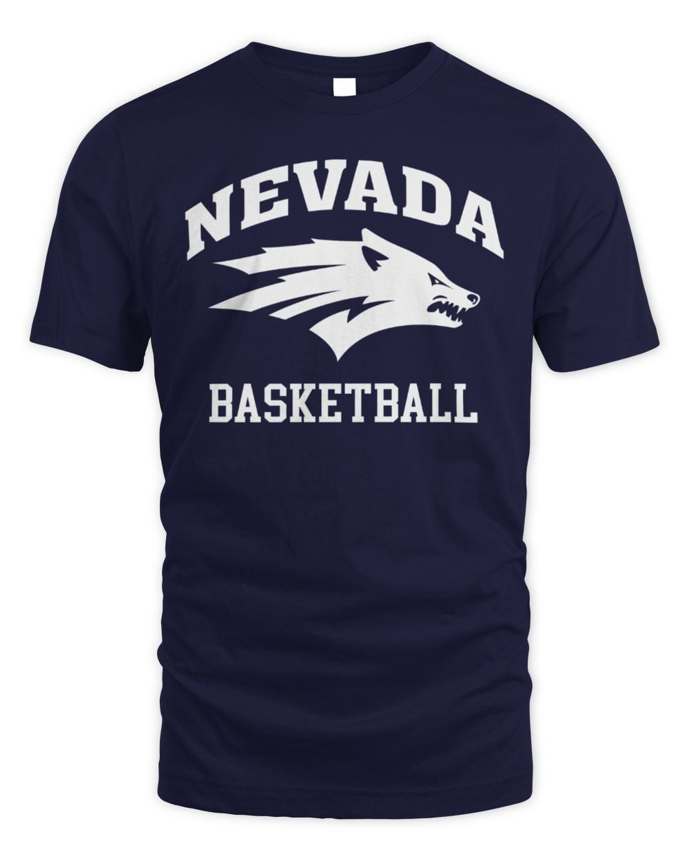 Myles Walker Nevada Men's Basketball Navy Staple Tee Shirt
