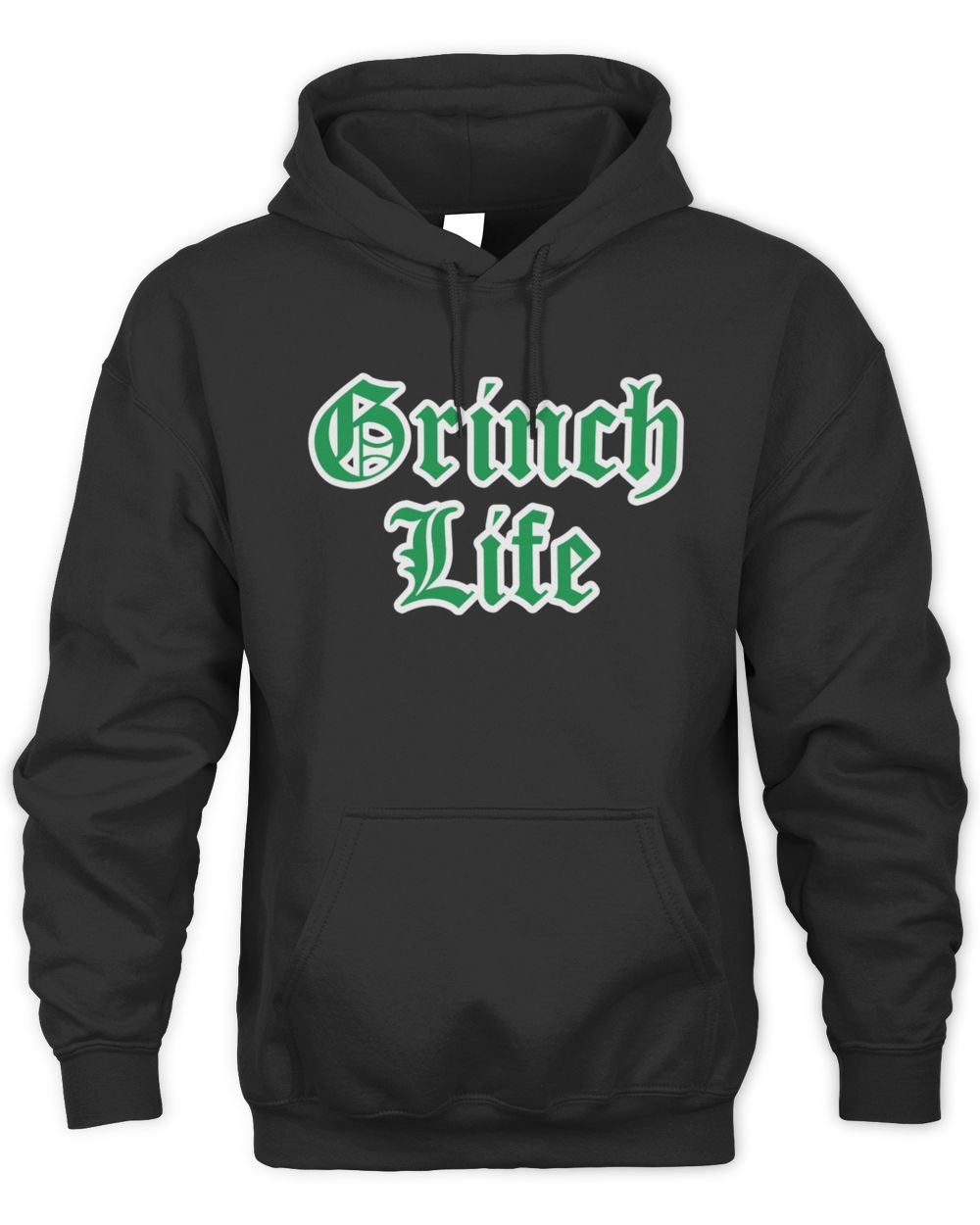 Leatherneck For Life Grinch Life Black Hoodie