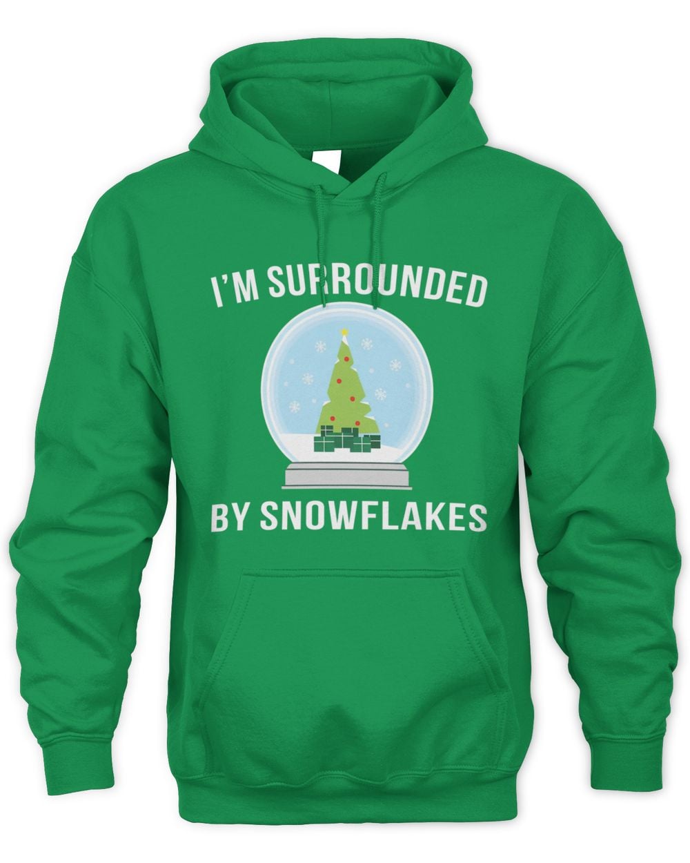 I'm Surrounded By Snowflakes Christmas Hoodie Sweatshirt