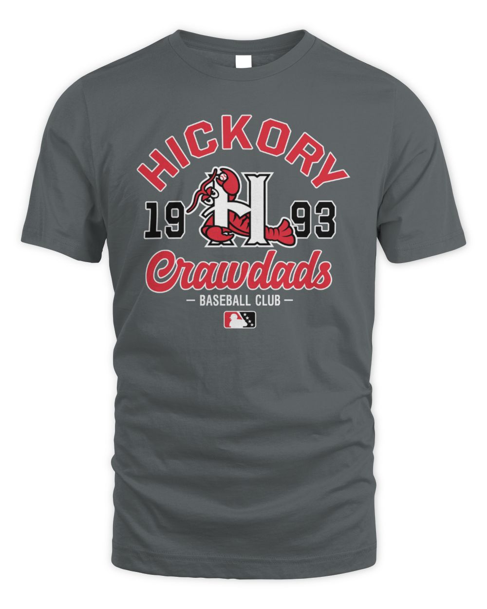 Hickory Crawdads Vittles Denim Tee