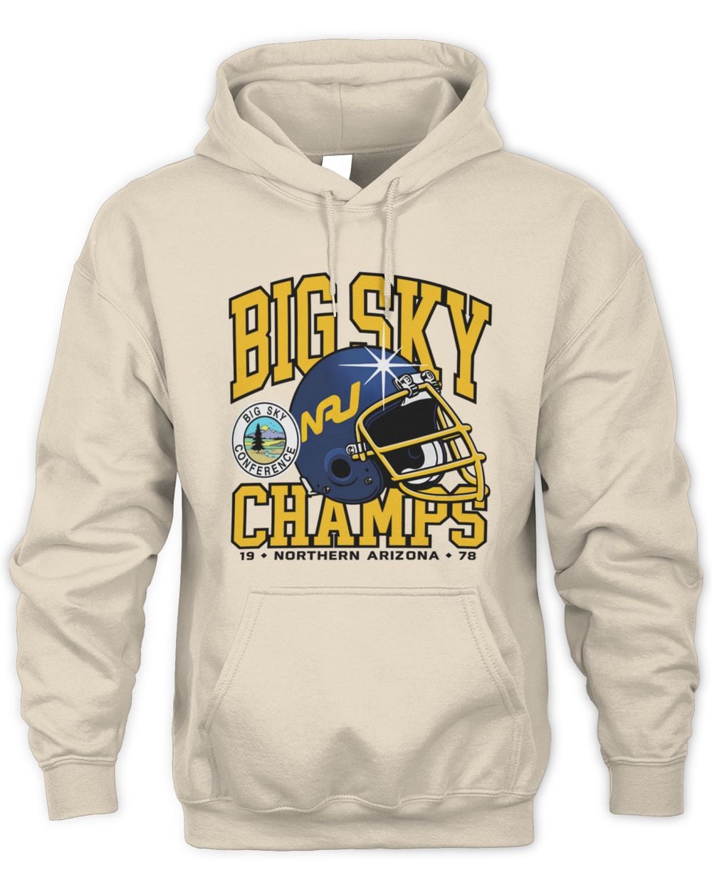 Northern Arizona Football 1978 Big Sky Champs Hoodie Sweatshirt