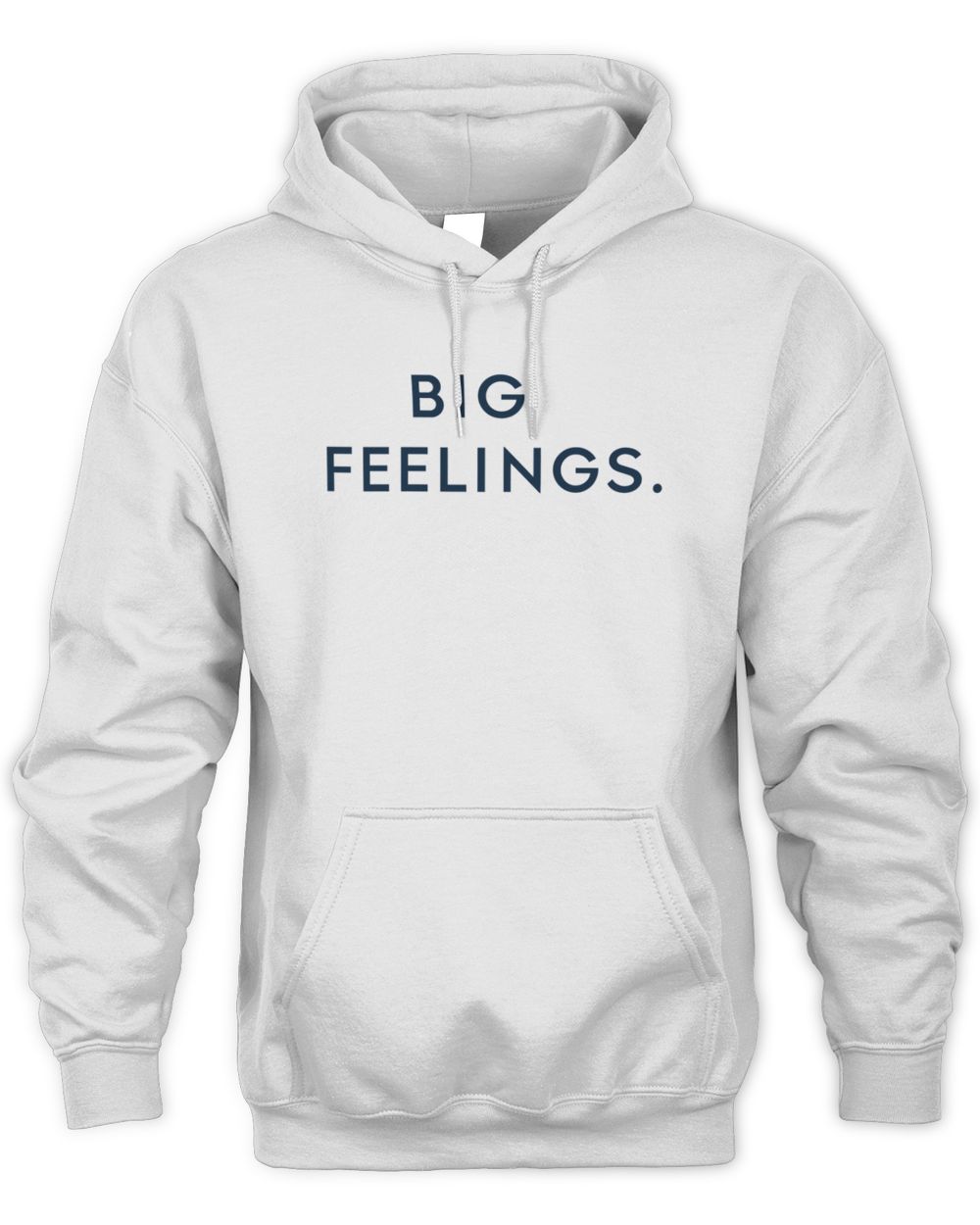 Goodman Theatre Big Feelings White Hoodie