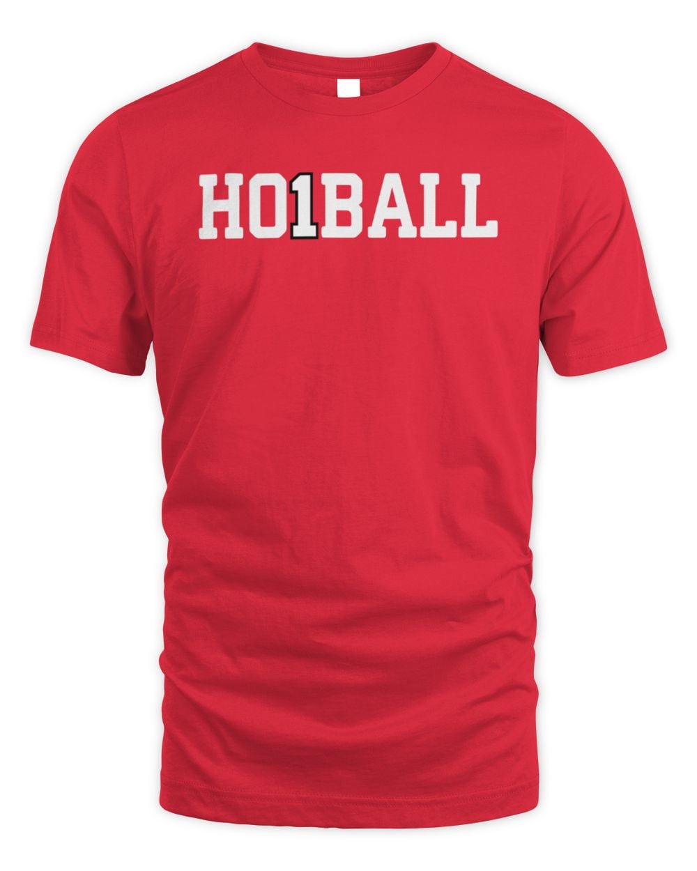 Two Seam Merch Ho1ball Red T-Shirt
