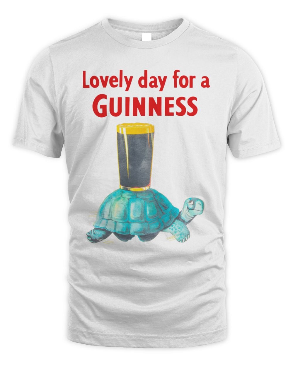 Guinness Lovely Day for a Guinness Turtle T-Shirt