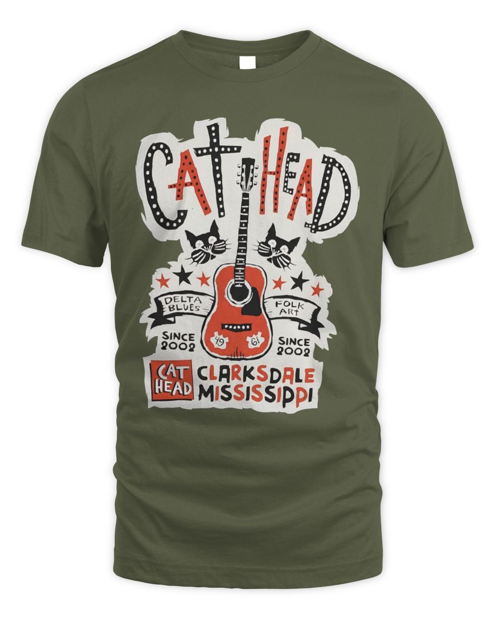 Cat Head Since 2002 Tee Shirt