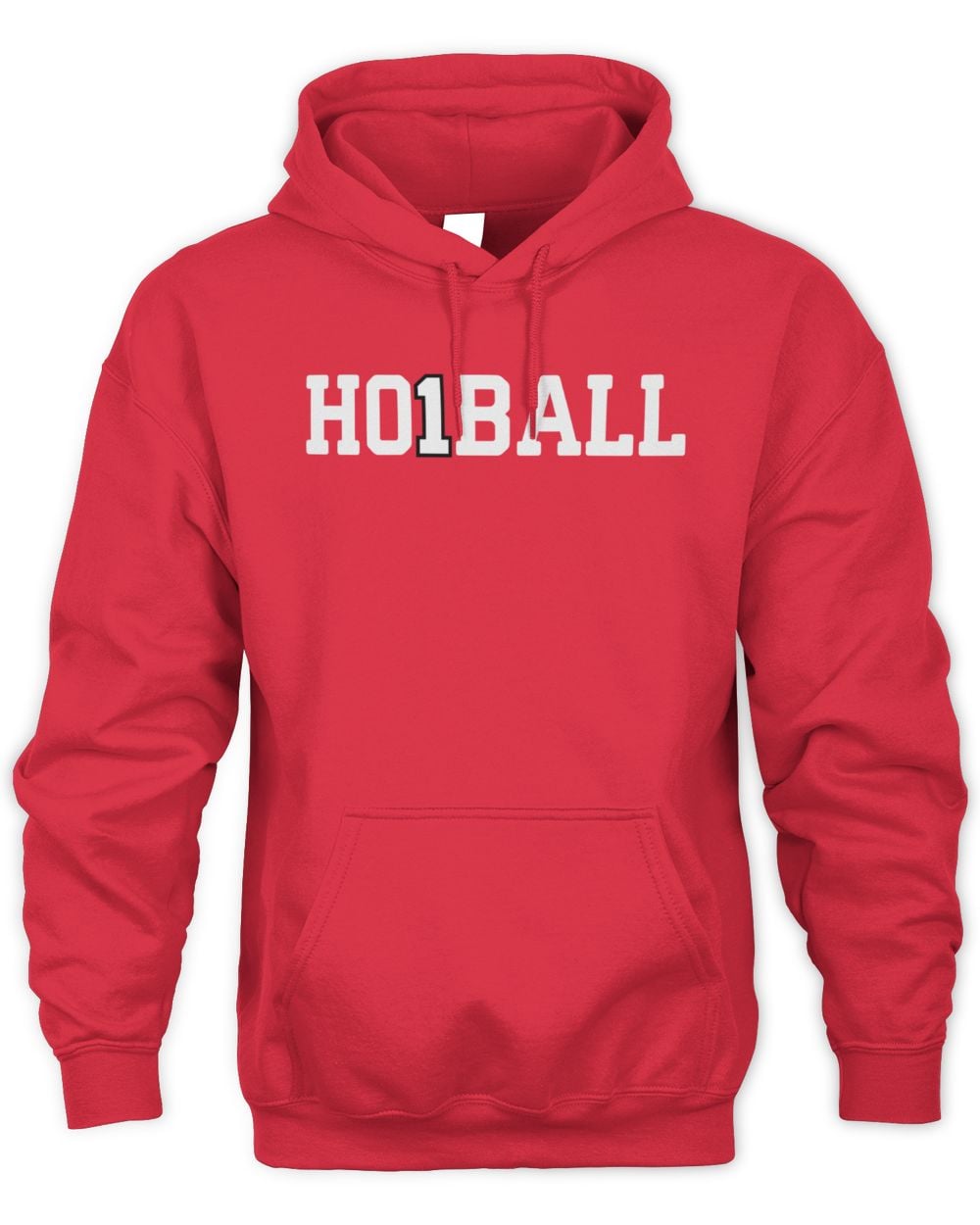 Two Seam Merch Ho1ball Red Hoodie Sweatshirt