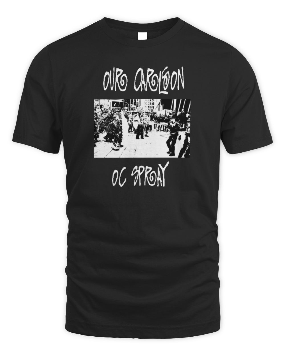 Our Carlson Cop Spray Tee Shirt