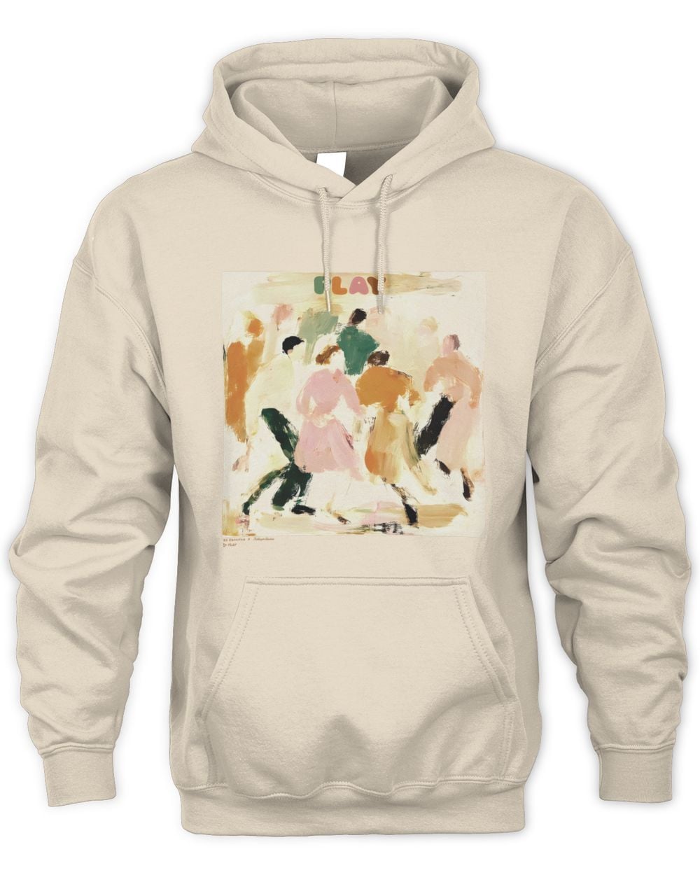 Ed Sheeran Merch Play x KidSuper Watercolor Hoodie Sweatshirt