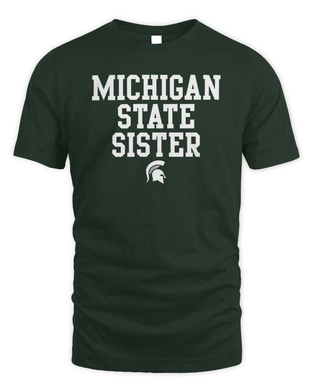 Michigan State Spartans Basic Block Sister Tee