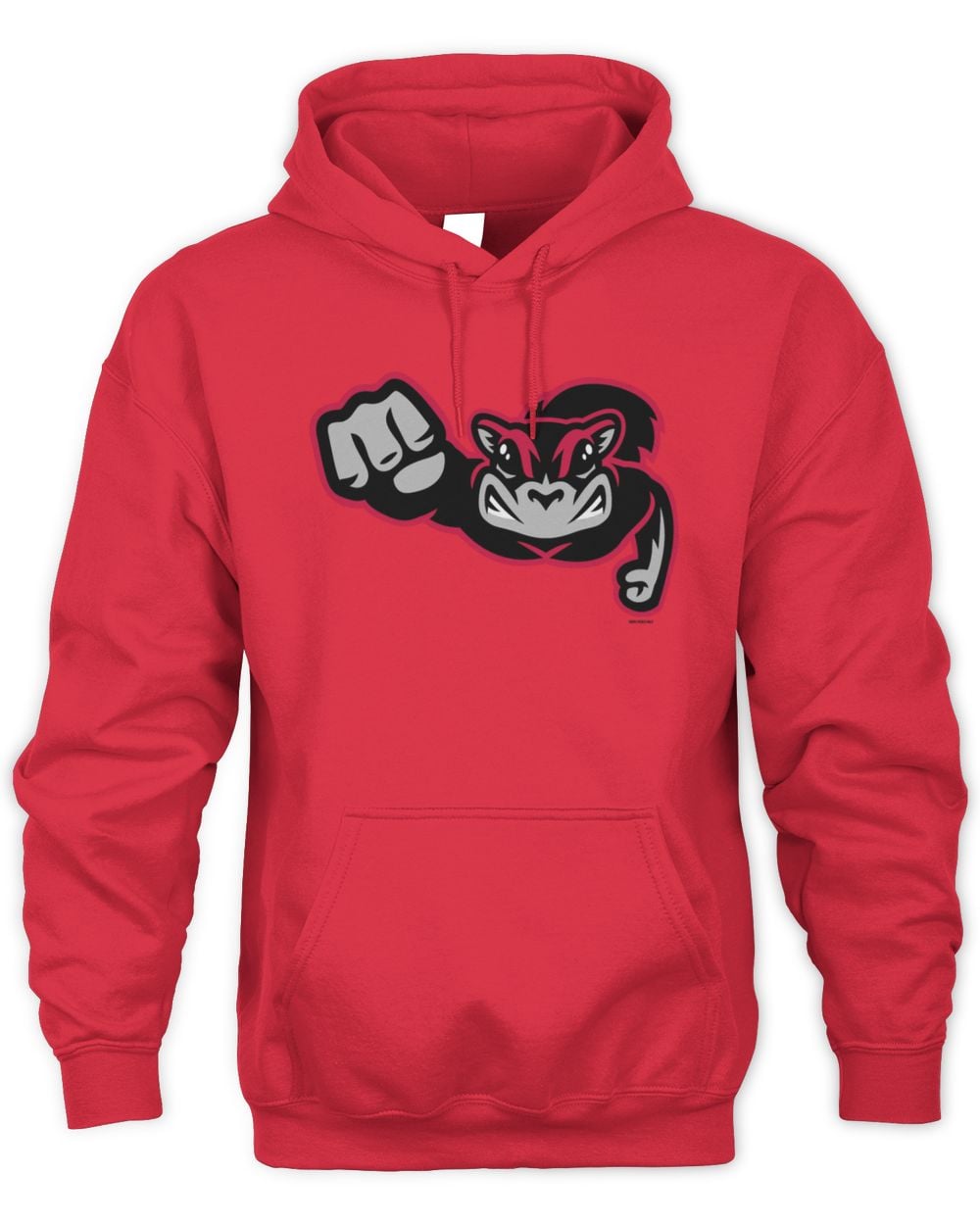 Red Richmond Flying Squirrels Road Cap Logo Official Hoodie