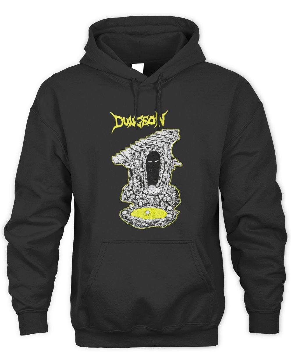 Slam City Skates Dungeon Still Life Black Hoodie