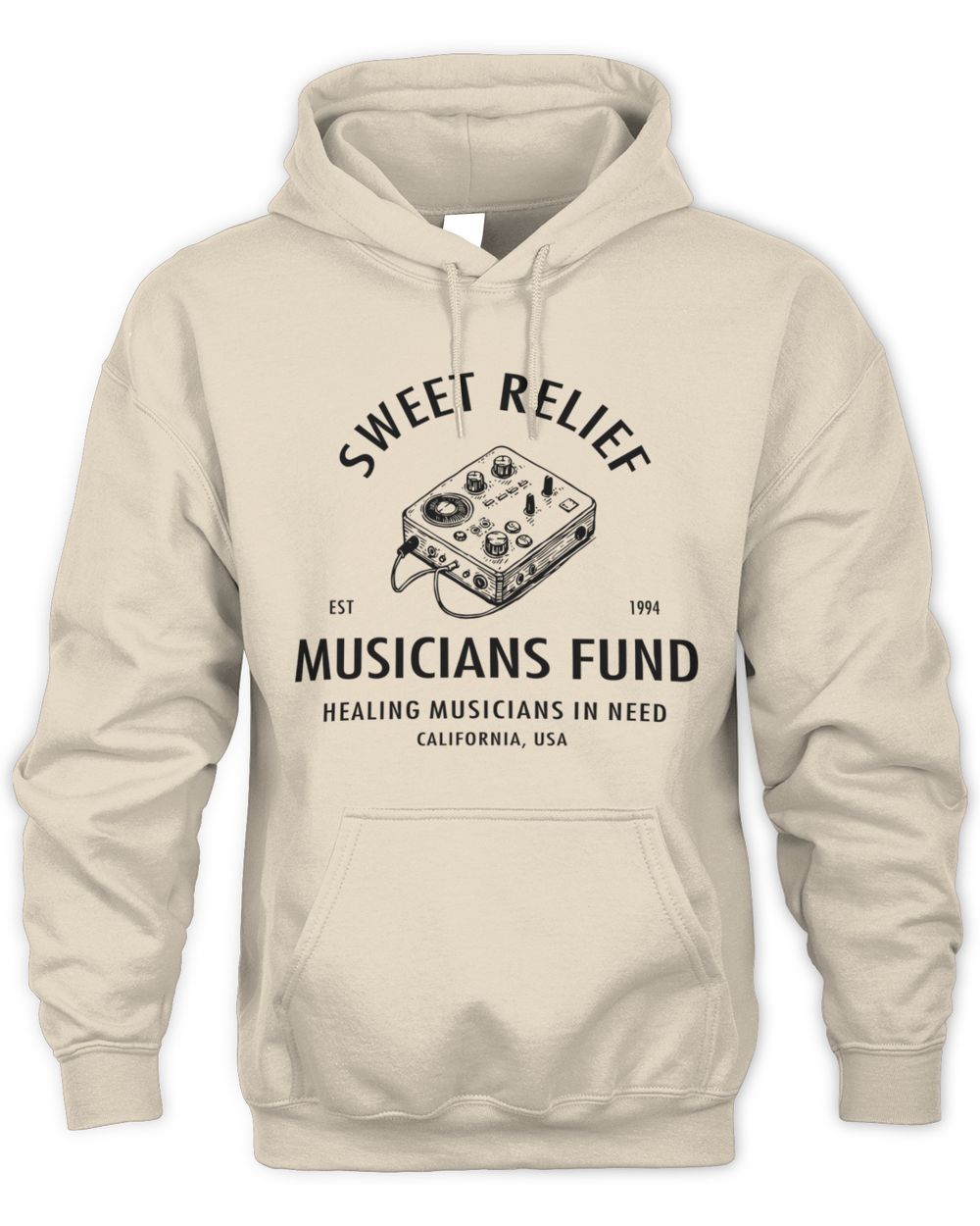 Sweet Relief Merch Store SR Unisex Audio Hoodie Sweatshirt