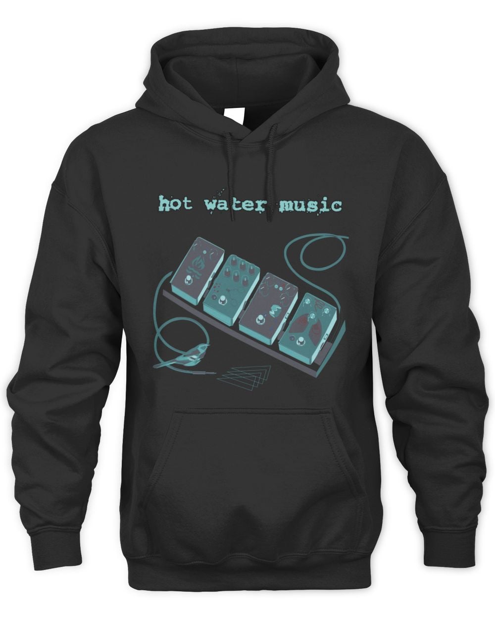 Hot Water Music Merch Pedals Hoodie Sweatshirt