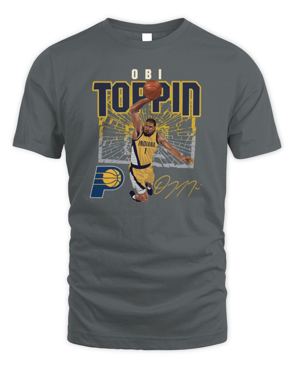 Obi Toppin Indiana Pacers Shattered Official T Shirt