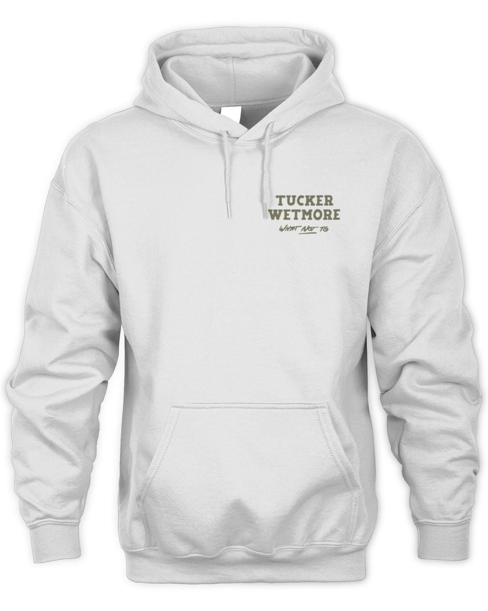 Tucker Wetmore Merch What Not To Tracklist Hoodie Sweatshirt