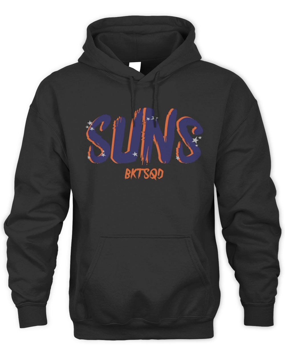 NBA X BKTSQD Phoenix Suns Black Hoodie Sweatshirt