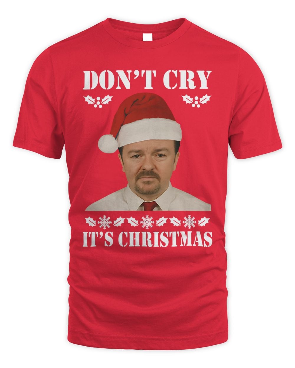 Dont Cry Its Christmas The Office Christmas T Shirt