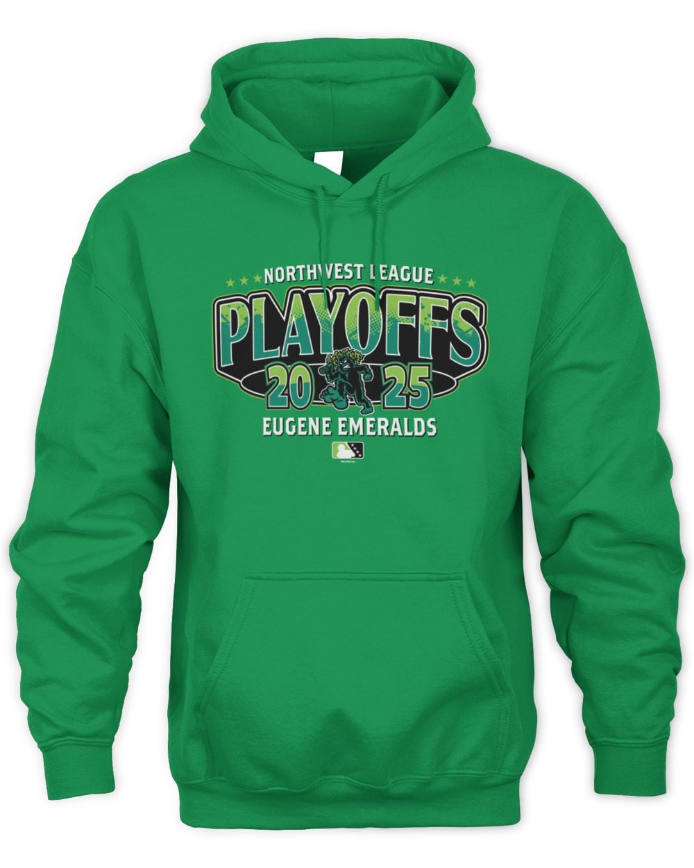 Eugene Emeralds Bimm Ridder 2025 Northwest League Playoff Hoodie Sweatshirt