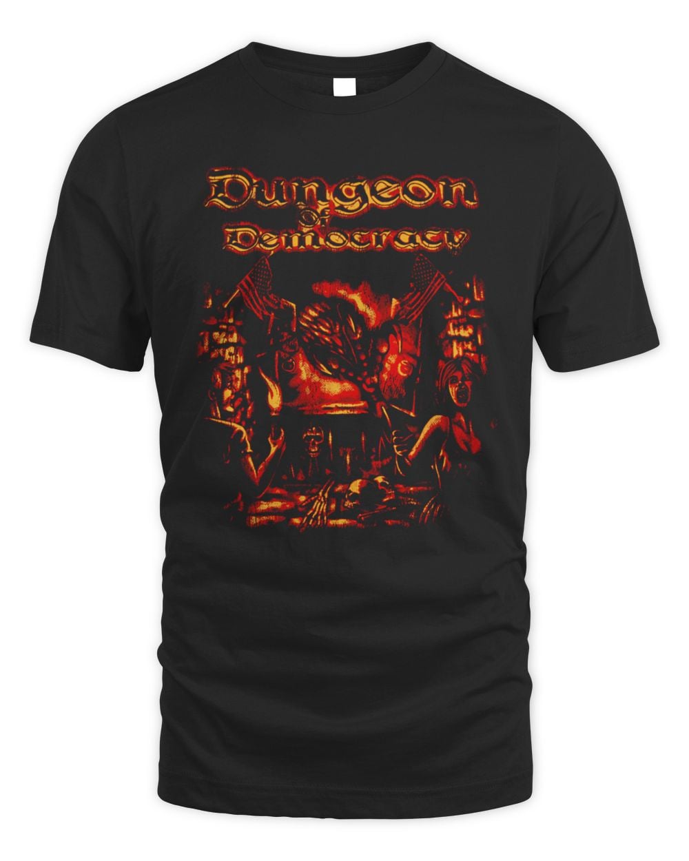 Hasan Piker Merch Dungeon Of Democracy T-Shirt