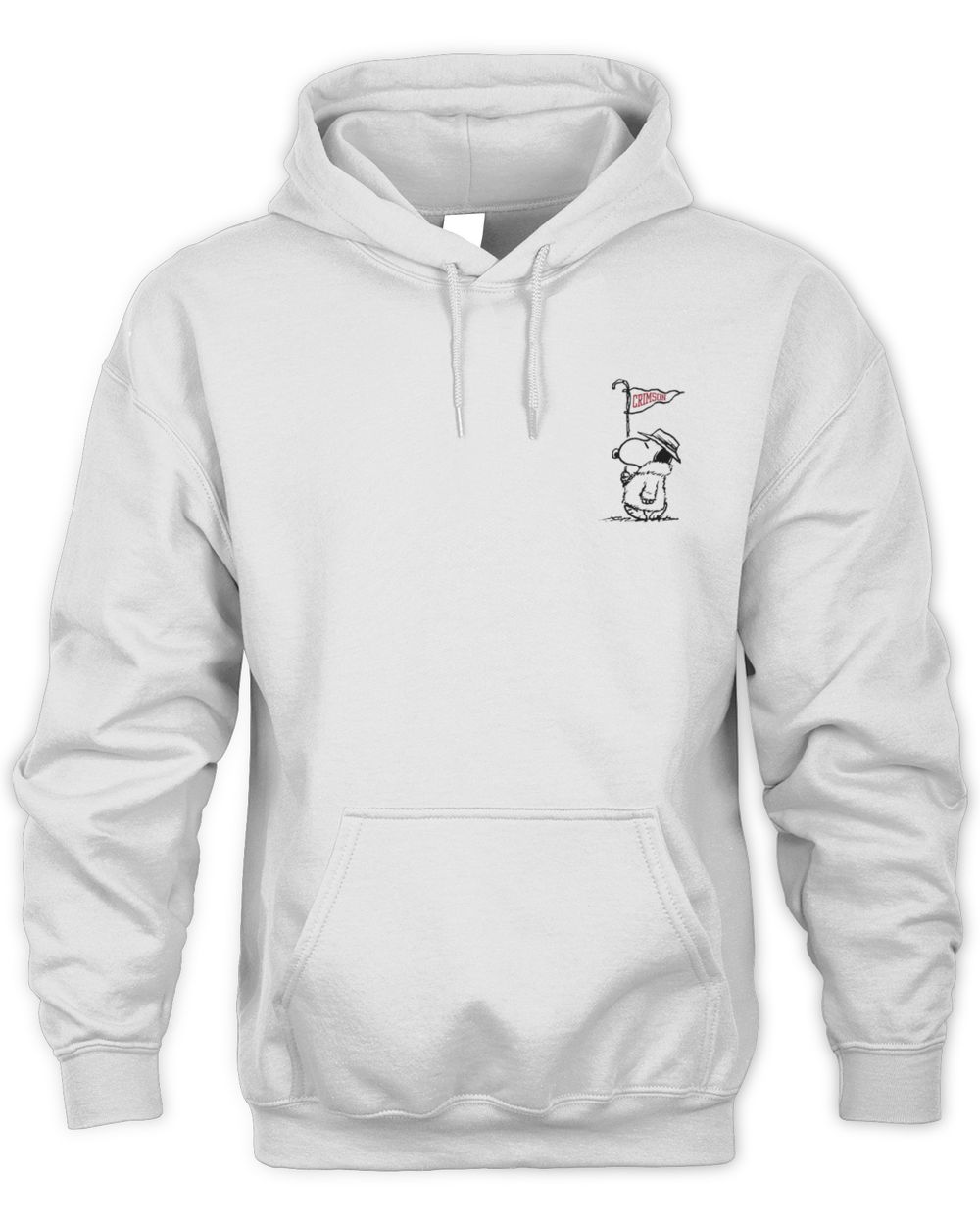 Harvard Snoopy Gameday Hoodie White