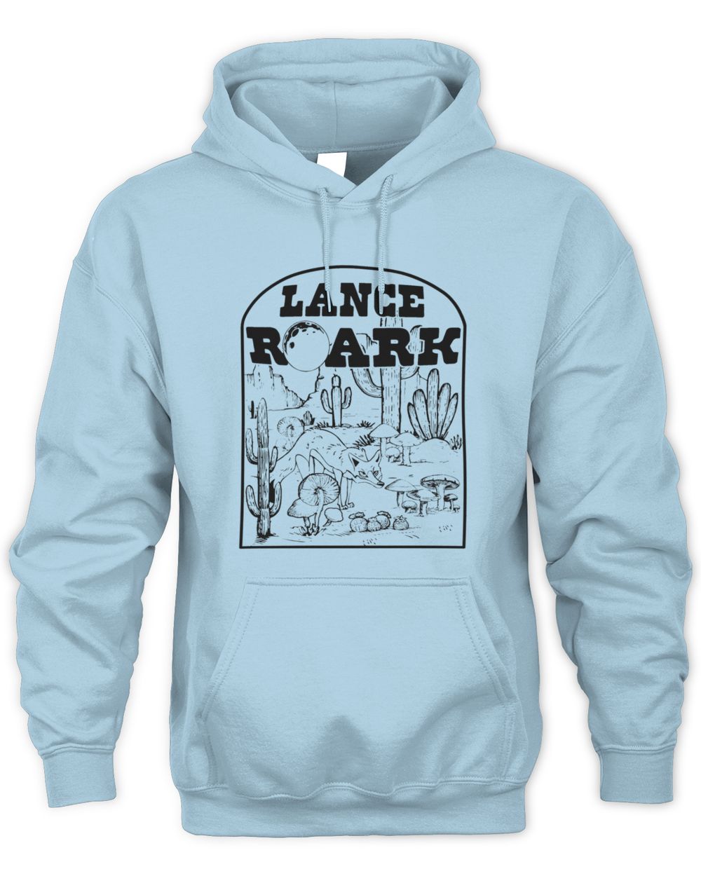 Lance Roark Desert Drawing Hoodie Sweatshirt