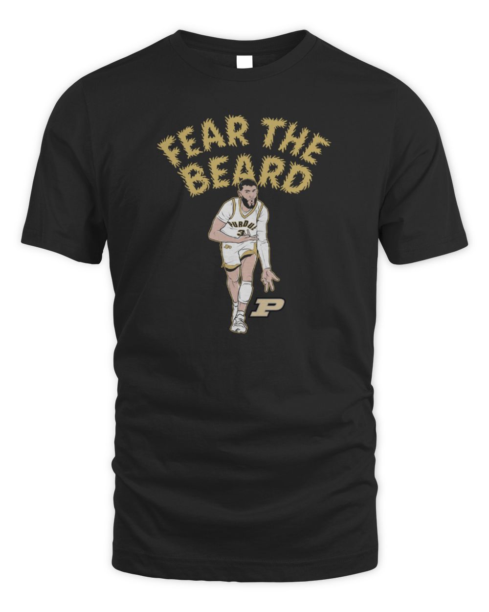 Purdue Boilermakers Basketball Braden Smith Fear The Beard T-Shirt