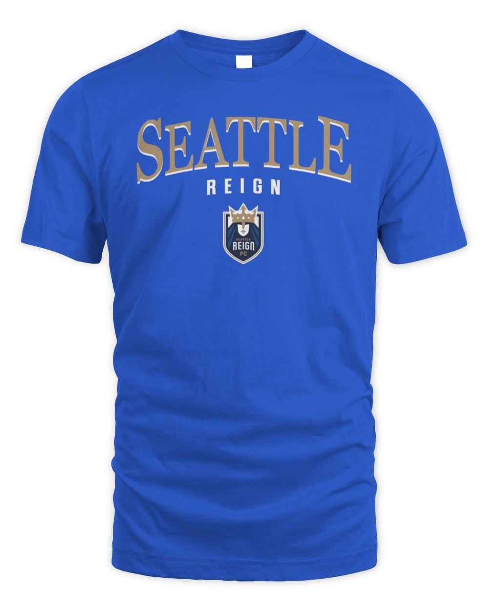 Men's 500 Level Royal Seattle Reign FC Team Arch Name Graphic T-Shirt