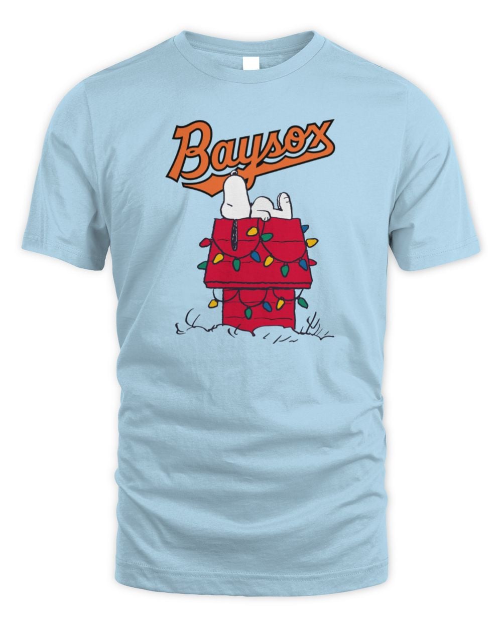 Chesapeake Baysox Snoopy Holiday Stone T-Shirts