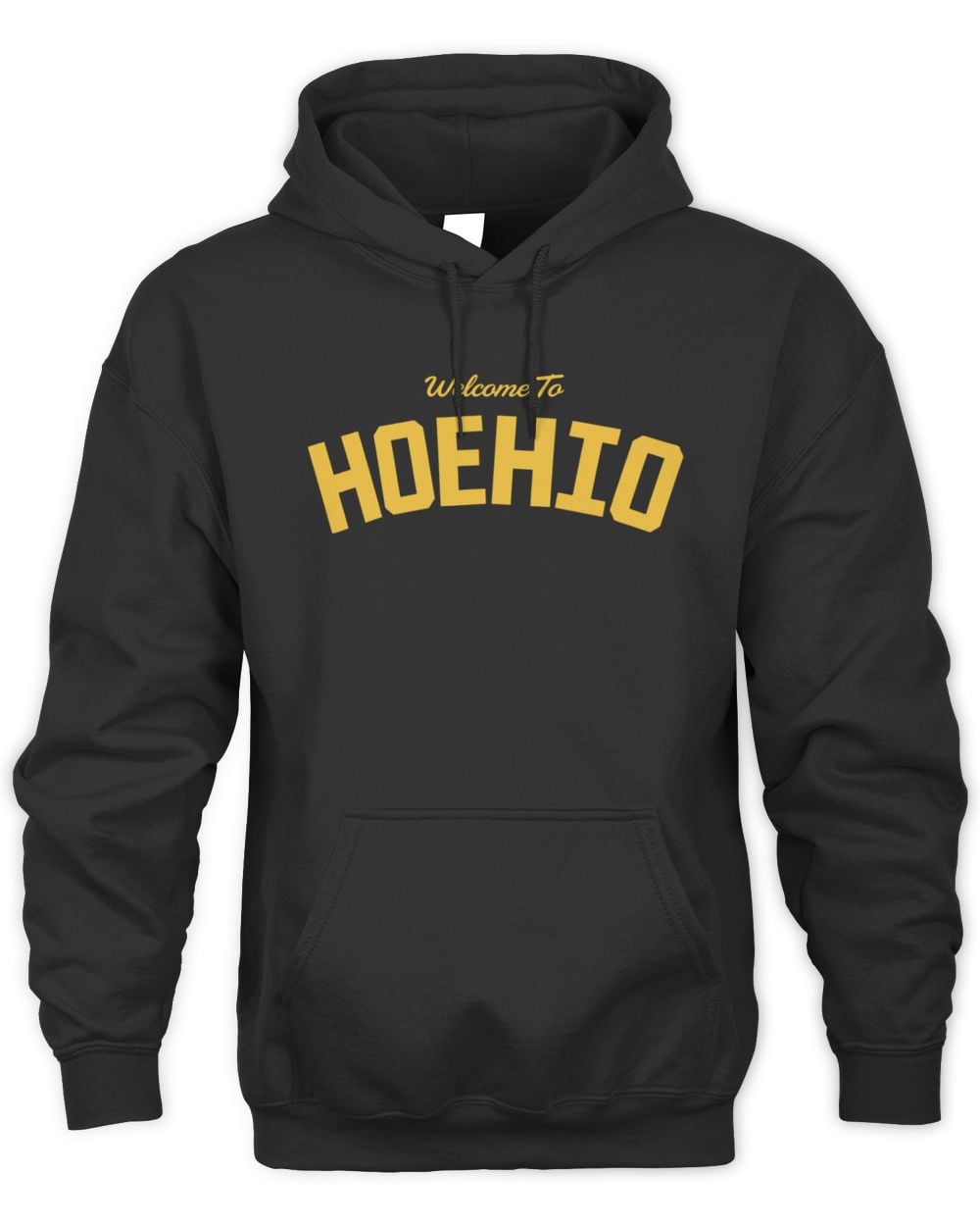 Hoehio Hangover Easy Black Hoodie