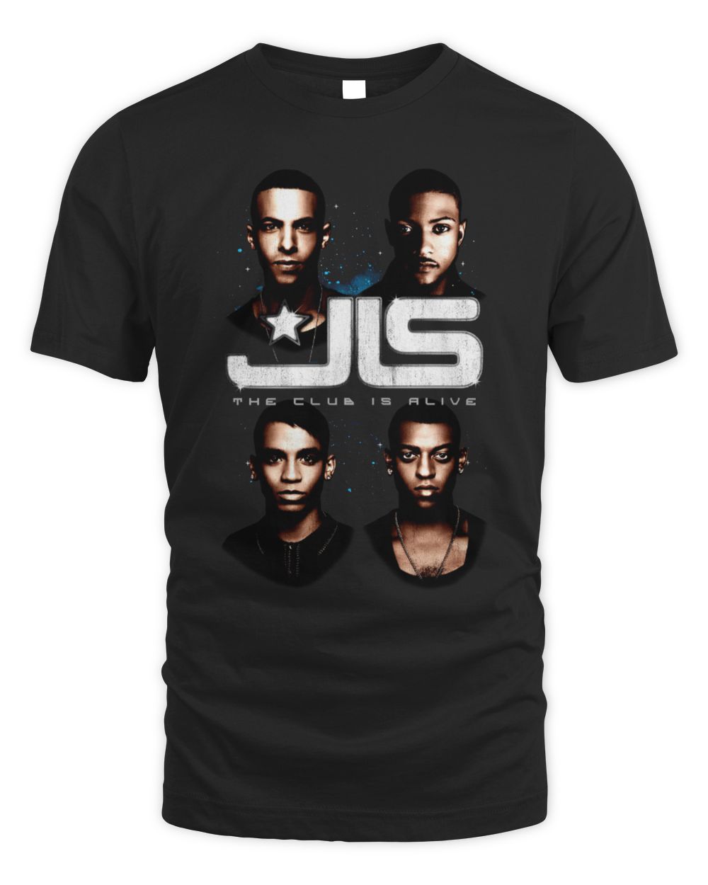 JLS The Club is Alive Faces Retro Tee
