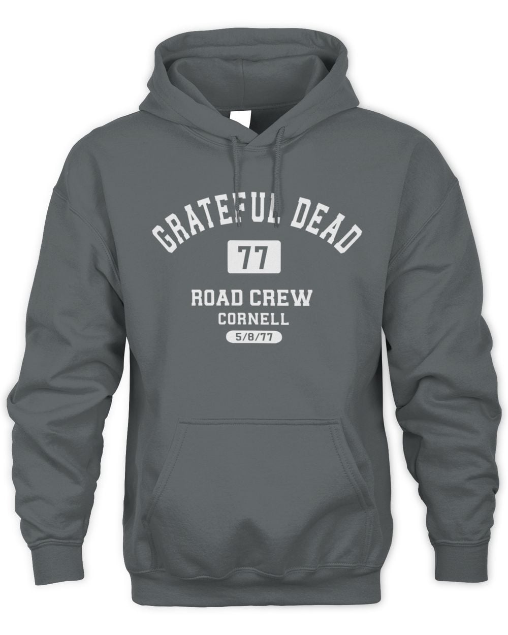 Grateful Dead Road Crew Denim Hoodie Sweatshirt