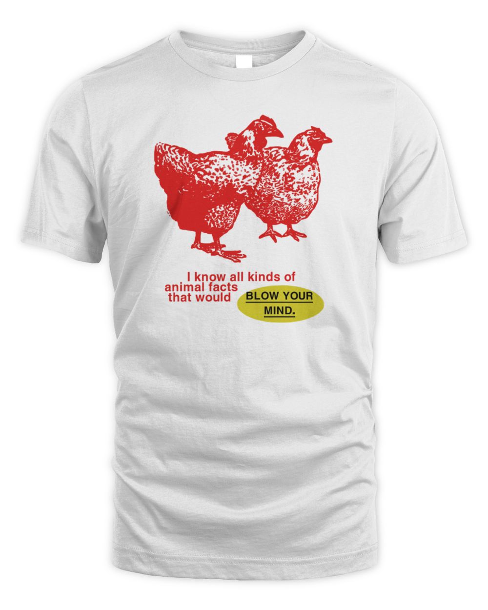 Devon's Shop Animal Facts T-Shirt White